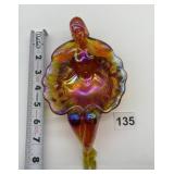 GLASS BATHING BEAUTY MOSSER MARIGOLD CARNIVAL