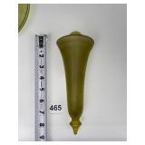 URANIUM GLASS WALL POCKET