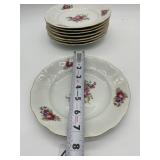 FAVOLINA 8 FLOWER DESIGN PLATES