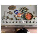 COPENHAGEN CAP, 1974 LICENSE , SHIRT STUDS ETC.