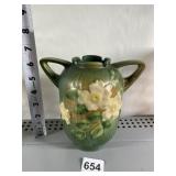 WHITE ROSE DOUBLE HANDLED ROSEVILLE DOUBLE HANDLE