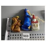 GROUP OF CHRISTMAS ORNAMENTS