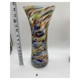 DALE CHIHULY  BOLD COLOR SWIRL DESIGN SIGNED ON