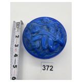 BOHEMIA GLASS MADE IN CZECH. NUDES ON TOP AND