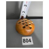 ORANGE IRIDESCENT FLOWER FROG