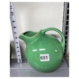 HALL PITCHER GREEN NO DAMAGE