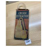 VINTAGE CREAM EXTRACTOR IN ORIGINAL BOX