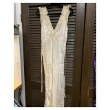 VINTAGE SILK NIGHT GOWN