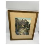 A FLOWERY PATH BY WALLACE NUTTING 17.5 X-21 .5