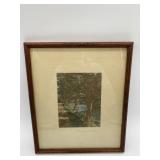 WALLACE NUTTING CAPPIN BIRCHES 10.5 X12 .5