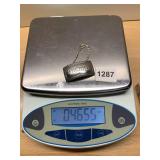 STIEFF STERLING WILLIAMSBURG SHERRY TAG