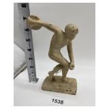 DISC. THROWING FIGURE CAST IRON