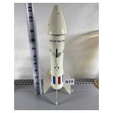 METAL USA ROCKET SHIP BANK