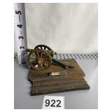 GETTYSBURG CANNON METAL TRINKET