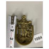 BRASS MADE IN BELGIUM WALL HANGER