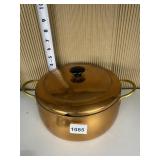 COPPER COVERED POT