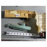 DARK RUBY GLASS HEART NO DAMAGE