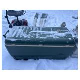 2 CONCRETE PLANTERS NO SIGNS OF DAMAGE