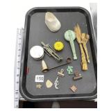 FOLDING CUP, CANDLE SNUFFER, MINI TOY GUN