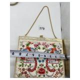 HONGKONG HAND STITCHED EVENING BAG W/ HONG KONG