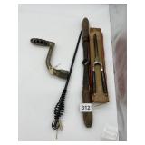 HAIR CURLER, WRENCH, HANDLED OPENER