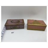 VINTAGE GALE CHOCOLATE TIN AND LOUIS SHERRY CANDY