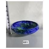 STANGL POTTERY BOWL BLUE/GREEN