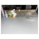 CELERY HOLDER, BUNNY PLANTER JAPAN, BELL, ETC.