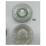 BLOCK PATTERN PLATES AND PATTERN GLASS PLATES