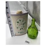 GARDENIA BOUQUET TIN, JENNY LIND WHEATON NJ THE