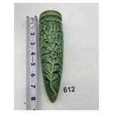 WALL POCKET MADE IN JAPAN GLAZED POTTERY