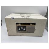 BRUSHED NICKEL DUAL VANITY LIGHT