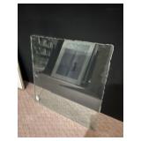24" X 24" SCALLOPED EDGE GLASS THICK