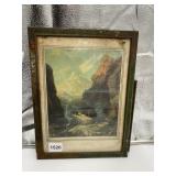 HANCOCK FRAMED PRINT