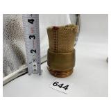 BRASS SCREW ON NOZZLE FOR FIRE HOSE