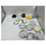 WIDE VARIETY OF SAUCERS INCLUDING BAVARIA GERMANY