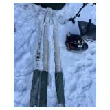 3 LARGE FRONT PORCH POSTS VERY SOLID