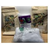 2 BAGS OF SNOW COVERING, 2 BOXES REFLECTIONS