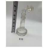 TELEPHONE GLASS CANDY CONTAINER
