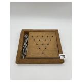 WOOD PEG GAME