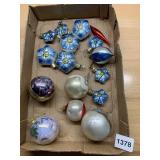 VINTAGE CHRISTMAS TREE ORNAMENTS