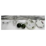 CANDLE TOPPER FOR BUD VASES, SAUCERS