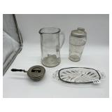 DRINK SHAKER MCM STRIPPED DESIGN, WATER PITCHER,