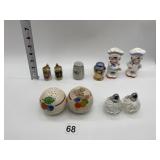 TAPPAN SALT/PEPPER SET AND OTHERS