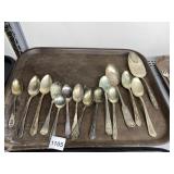 ASSORTMENT OF FLATWARE SEE PHOTOS