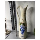 MCM SLENDER TALL PITCHER FRUIT DESIGN