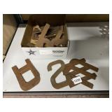WOOD LETTERS
