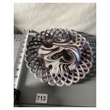 CHALLINOR AND TAYLOR EAPG SCROLL & EYE SLAG GLASS