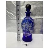 WHITE ENAMELED DECORATION ST. MARK