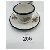 CINSO PORCELAIN CUP/SAUCER
